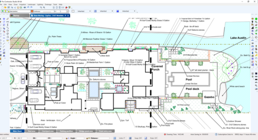 Pro Contractor Studio design plan printed for field crew