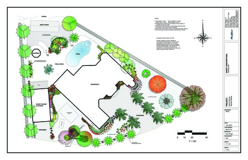 Landscape planting design created in Pro Contractor Studio